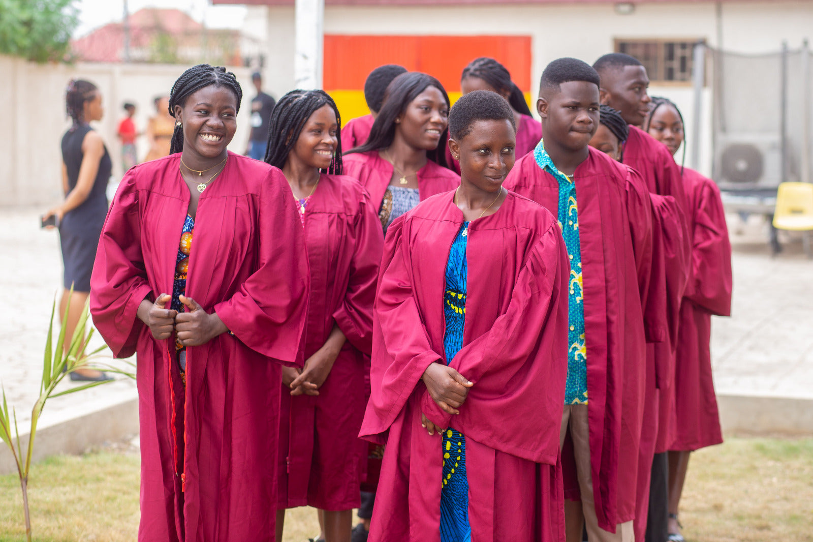 Future of Africa Matriculation Ceremony Celebrating the Youth Beginning their Vocational Education.